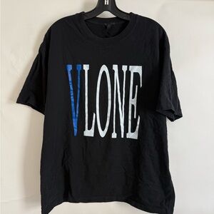 VLONE T-Shirt with Blue and White Logo